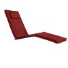 Summer Cedar A modern maroon lounge chair isolated on a white background, available at Summer Cedar. summercedar.com